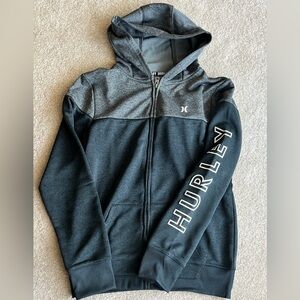 Boys Hurley Hooded Zip Up NWOT